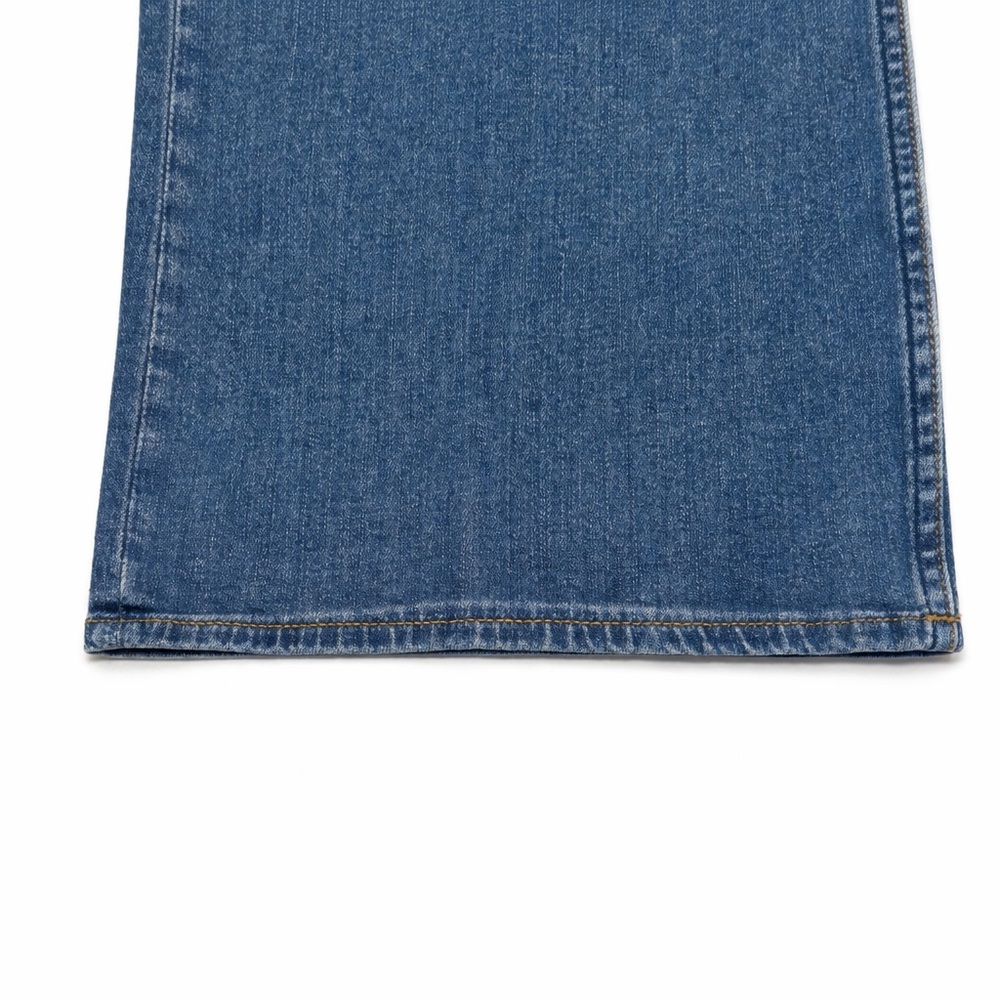 Faherty Light Blue Wide-Leg Jeans - Picture 5 of 16